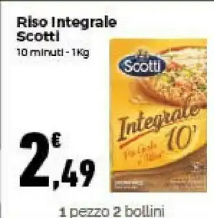 Conad Superstore Riso - riso integrale offerta