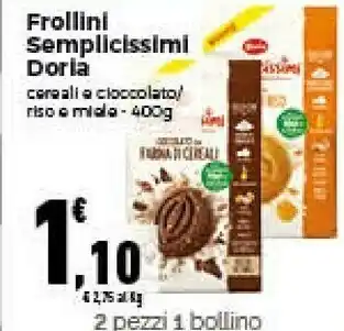 Conad Superstore Frollini semplicissimi offerta