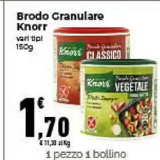 Conad Superstore Brodo granulare verdure offerta