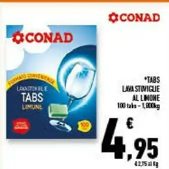Conad Superstore Tabs lavastoviglie offerta