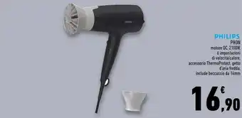 3000 series asciugacapelli da 2100 w con accessorio thermoprotect