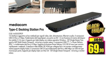 Wellcome Type -c docking station pro offerta