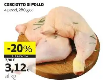 Cosciotto di pollo 260 g