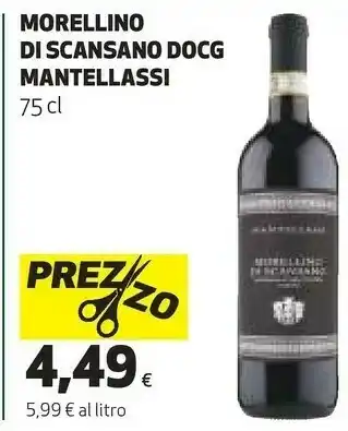Mantellassi - morellino di scansano 750 g(ml)