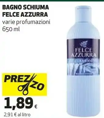 Bagno schiuma