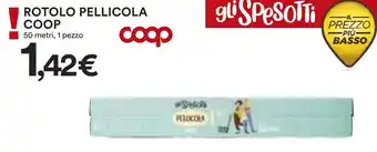 Coop Rotolo pellicola coop offerta