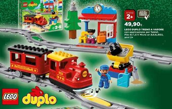 Ipercoop Lego Duplo Treno a Vapore offerta