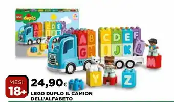 Ipercoop Lego Duplo Il Camion Dell'Alfabeto offerta