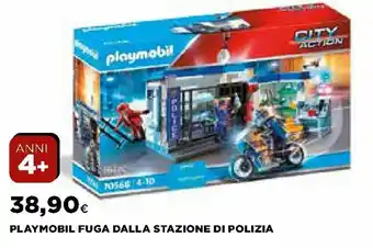 Ipercoop Playmobil Fuga Dalla Stazione di Polizia offerta