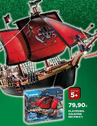 Ipercoop Playmobil Galeone dei Pirati offerta
