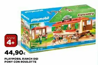 Playmobil Ranch dei Pony con Roulotte