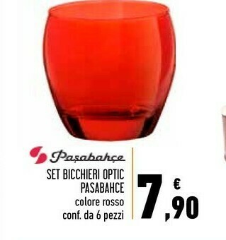 Conad Superstore Set bicchieri optic pasabahce offerta