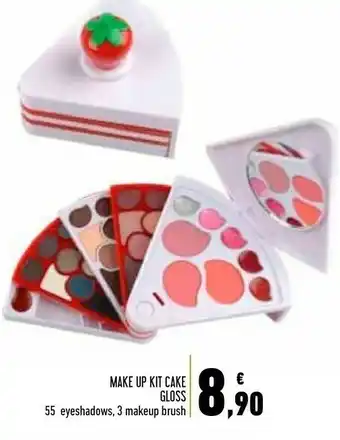 Conad Superstore Gloss make up kit cake offerta