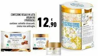 Conad Superstore I provenzali confezione regalo in latta argan bio offerta