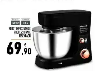 Eisenbach robot impastatrice professionale