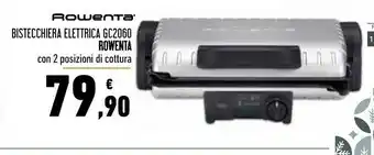 Conad Superstore Rowenta bistecchiera elettrica gc2060 offerta