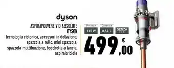 Dyson aspirapolvere vio absolute