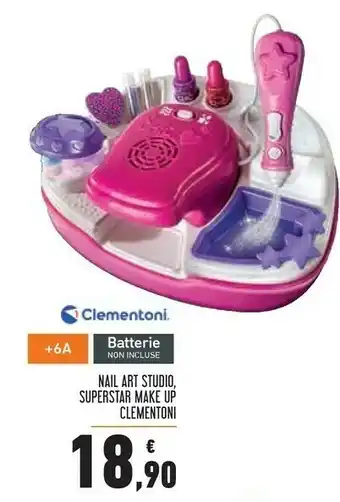 Conad Superstore Nail art studio, superstar make up offerta