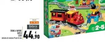 Conad Superstore Lego treno a vapore duplo offerta