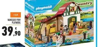 Conad Superstore Playmobil country pony farm animale offerta
