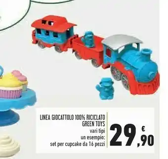 Linea giocattolo 100% riciclato