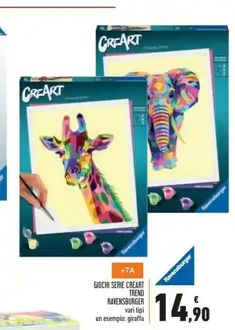 Ravensburger giochi serie creart trend