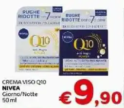 Crai Crema viso q10 nivea giorno/notte offerta