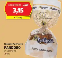 ALDI FORNAI E PASTICCERI PANDORO offerta