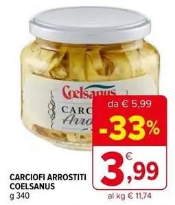 Iperal Carciofi arrostiti coelsanus offerta