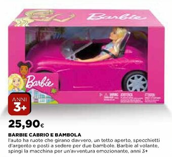 Barbie Cabrio e Bambola