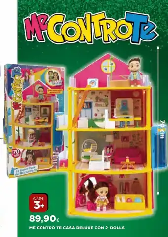 Ipercoop Me Contro Te Casa Deluxe con 2 Dolls offerta