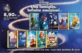 Ipercoop DVD Classici Disney offerta