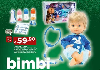 Ipercoop Cicciobello Bua offerta