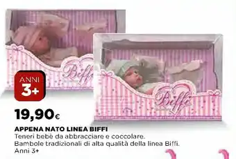 Ipercoop Appena Nato Linea Biffi offerta