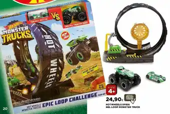 Ipercoop Hot Wheels Sfida Nel Loop Monster Truck offerta