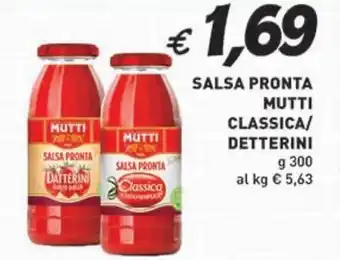 Coal Salsa pronta mutti classica/ detterini offerta