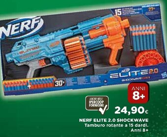 Ipercoop Nerf Elite 2.0 Shockwave offerta