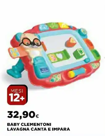 Ipercoop Baby Clementoni Lavagna Canta e Impara offerta
