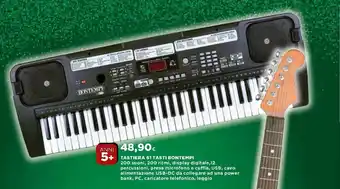 Ipercoop Tastiera 61 Tasti Bontempi offerta