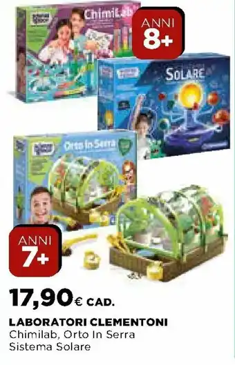 Ipercoop Laboratori Clementoni offerta