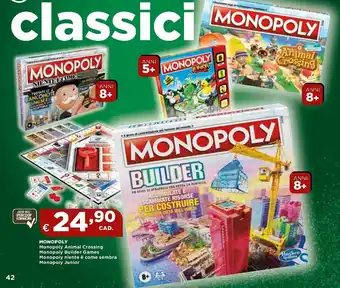 Ipercoop Monopoly offerta