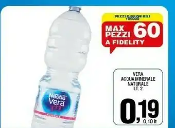 Sigma Acqua naturale in bosco vera 2000 g(ml) offerta