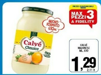 Sigma Calvè - maionese classica offerta