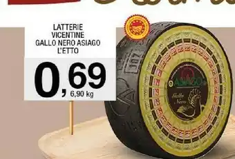 Sigma Gallo nero asiago offerta