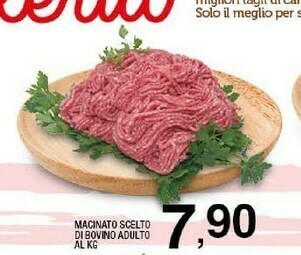 Sigma Macinato scelto di bovino adulto offerta