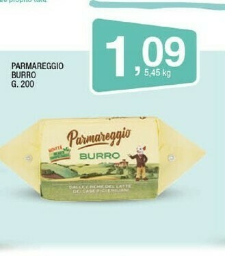 Sigma Burro dalle creme del latte dei caseifici di modena, parma e reggio 200 g(ml) offerta