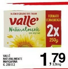 Sigma Margarina naturalmente con olio di girasole 500 g(ml) offerta