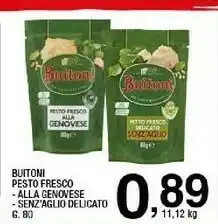Sigma Pesto fresco - alla genovese - senz' aglio delicato g80 offerta