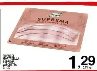 Sigma Mortadella suprema vaschetta offerta