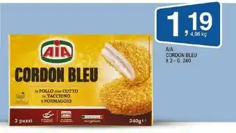 Sigma Cordon bleu sottili con cotto di tacchino e formaggio 245 g(ml) offerta
